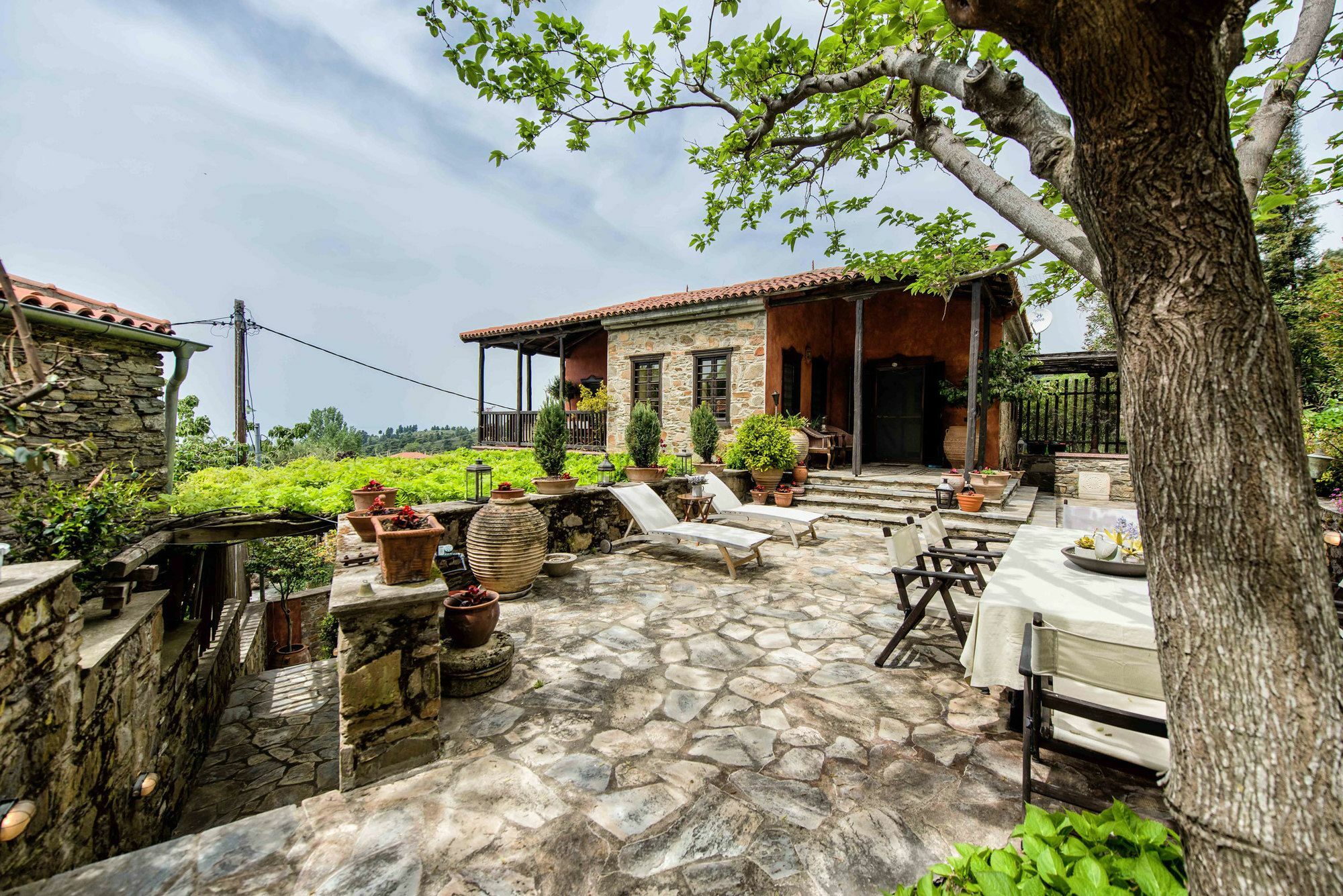 Villa Mulberry House Sithonia Esterno foto